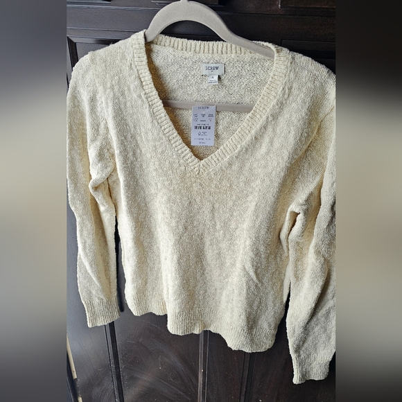 J. Crew Sweaters - NWT J. Crew Factory Women's Cream Sweater